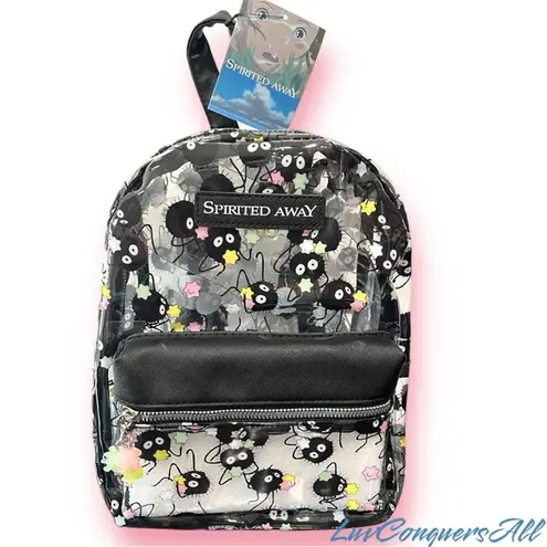 Her Universe Studio Ghibli Spirited Away Soot Sprites Clear Mini Backpack