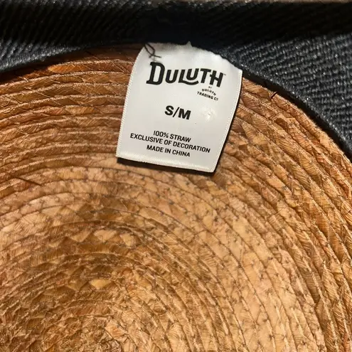 Duluth trading Palm straw garden hat Brown