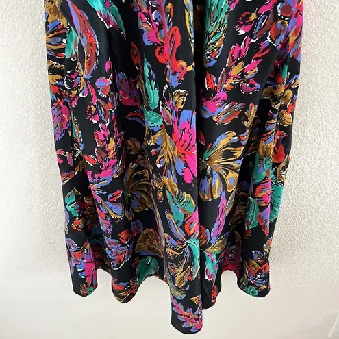 Roberta Oaks Hawaii Art To Wear Aloha Floral Dress Made in Hawaii Medium