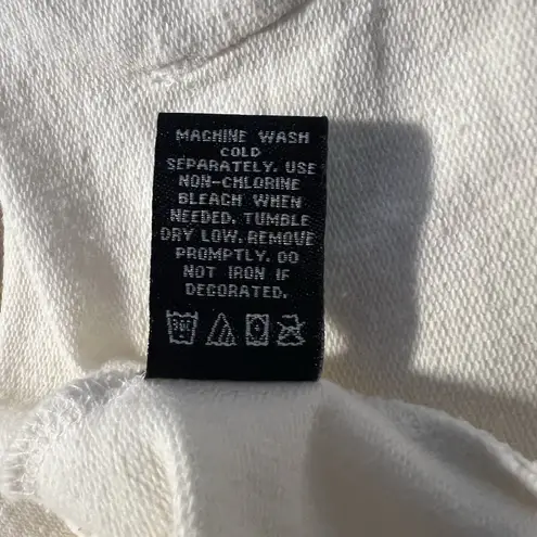 Lakegirl Cowl Neck LA Pullover Sweatshirt S Spellout Coastal Boat Nautical Beach