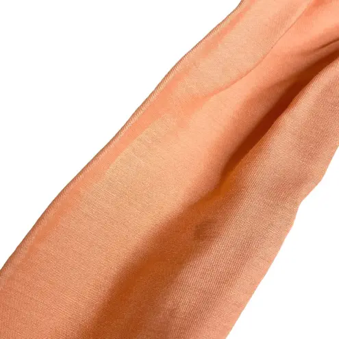 See By Chloe ༺ Pussy Bow Silk Viscose Crepon Sleeveless Ruffle Top ༺ Coral ༺ 6