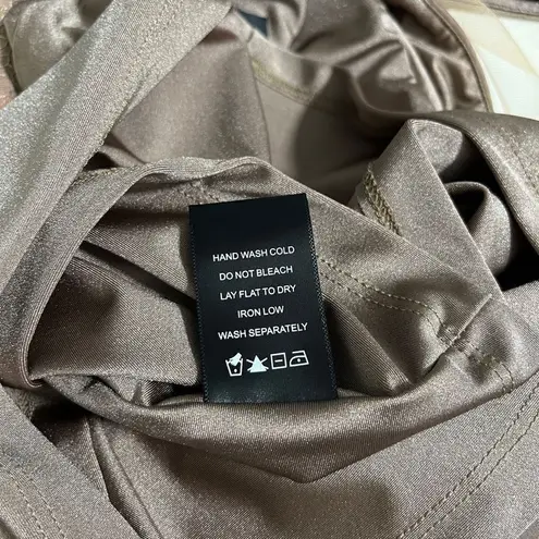 Michael Costello Philip Mini in Taupe / Modified