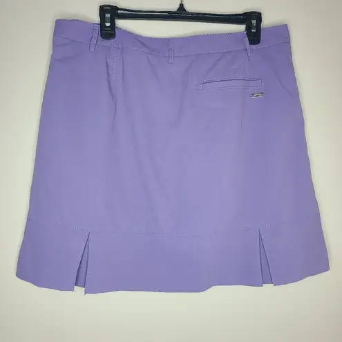 Annika Cutter & Buck Golf Skirt Lavender Size 14 Purple