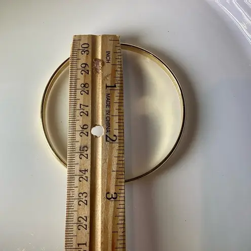 Monet Gold Tone Bangle Bracelet