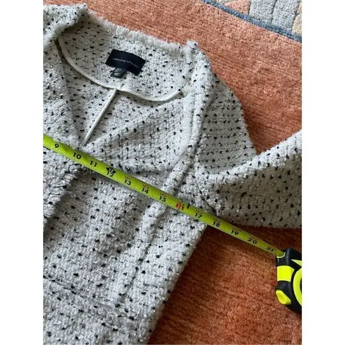 Adrienne Vittadini Tweed Blazer S