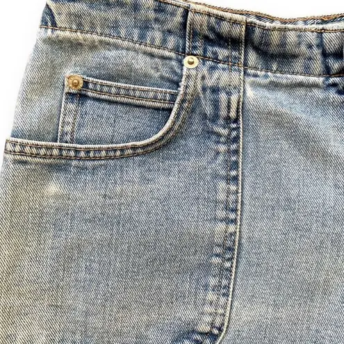 L.A. Blues Vintage Jean Shorts Baggy High Waisted Mom Style Medium Lightwash Denim