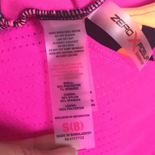 ZeroXposur NWT Women’s Athletic UPF 30+ Camouflage Sports Bra Pink Tank Top