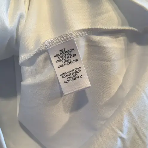 Lulus Dress Medium Sparkling White Tulle Ballerina Dream Cream Gold Skater Dress