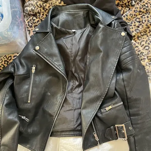 Nasty Gal  leather jacket S