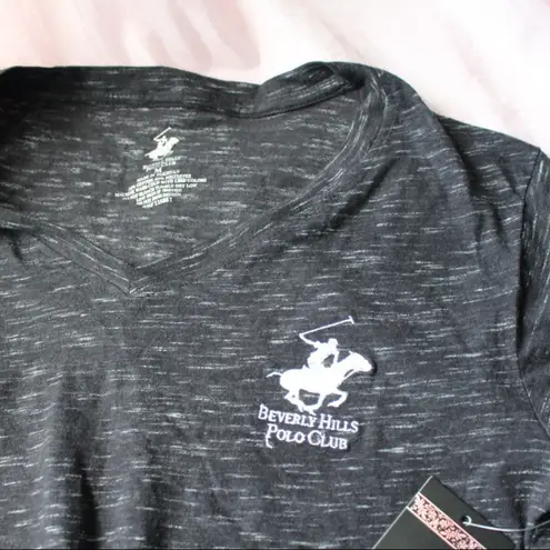 Beverly Hills Polo Club dark grey polo club vneck