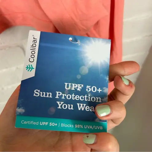 NWT Coolibar Luna Pullover Shrug Size XXL Pink