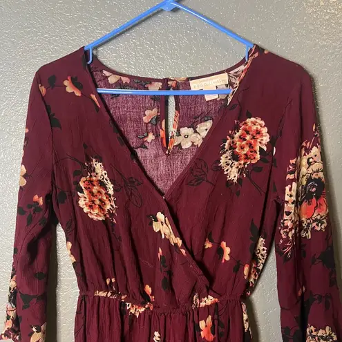 BOG Collection Floral Print Romper