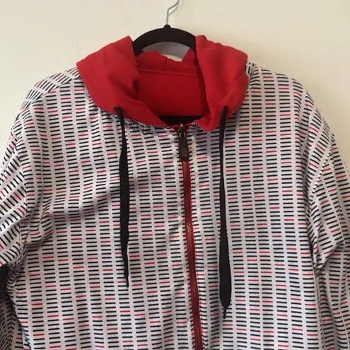 Backstreet Boys DNA Zip up Reversible Red Hoodie in Size Large