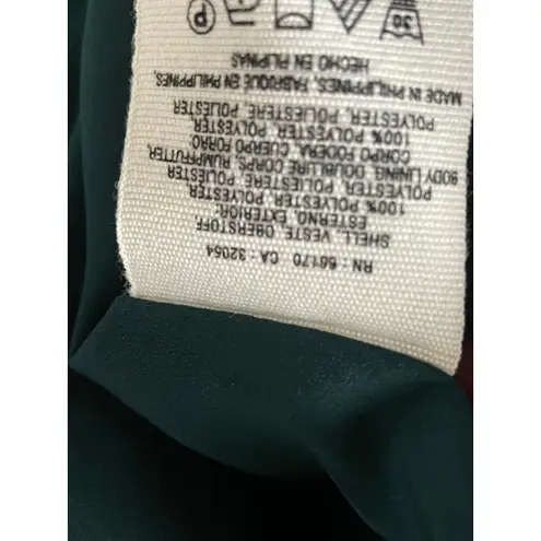 Anthropologie Cartonnier Floral Print Blazer Size 6 Green