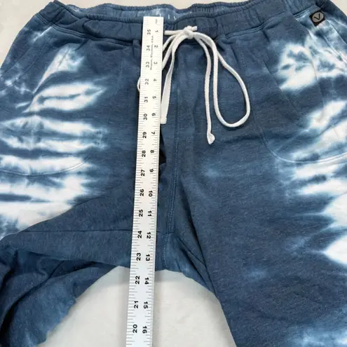 LIVI Tie Dye Lounge Pants Comfy Casual Sweatpants Blue White Women's Size 14/16 Blue