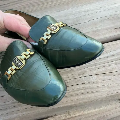 Saint Laurent YVES 🌹Stylish elegant leather shoes