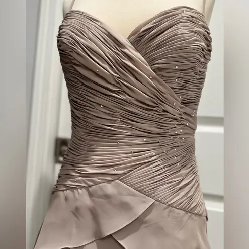 Jovani Champagne Formal Evening