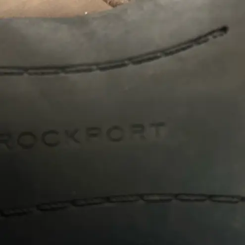 Rockport! Elegant Taupe Ankle Booties 7 1/2–great shape/clean Brown Size 7.5