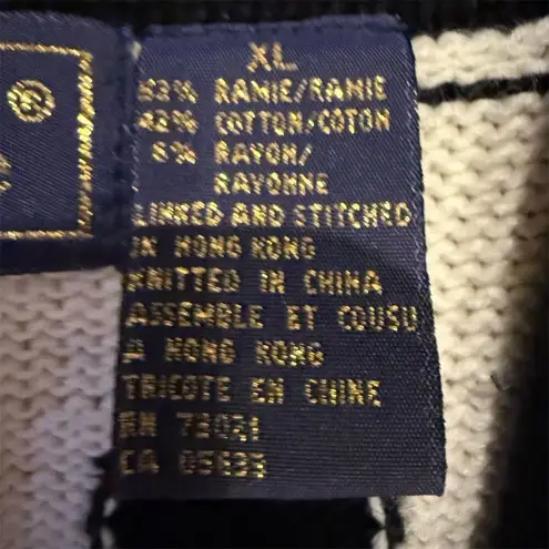 Bellepointe Vintage Women's XL White Polka Dot Vest with Sequin Accents Casual