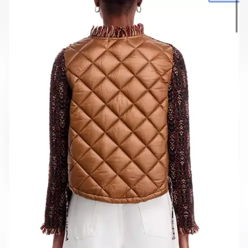 Aldo Martins Women’s Thun Fringe Knit Bomber Jacket Size M