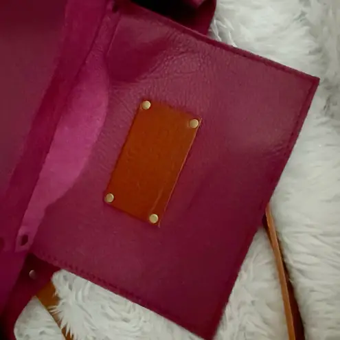 PORTLAND LEATHER | Unicorn Iris Tandles Light Brown Tan Handles | Medium Pink