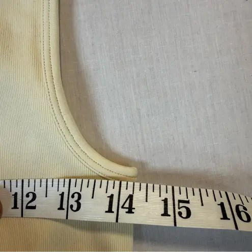 Shapewear Bodysuit Sleeveless Cream Women’s size large