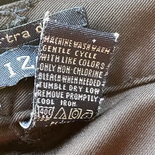 IZOD Womens X-tra Dry Pleated Black Button Front Golf Shorts Size 16 - Image 4