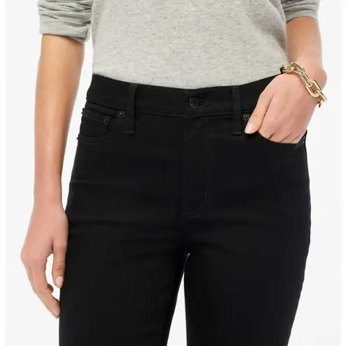 J.Crew Factory Flare Crop Black Jean in all