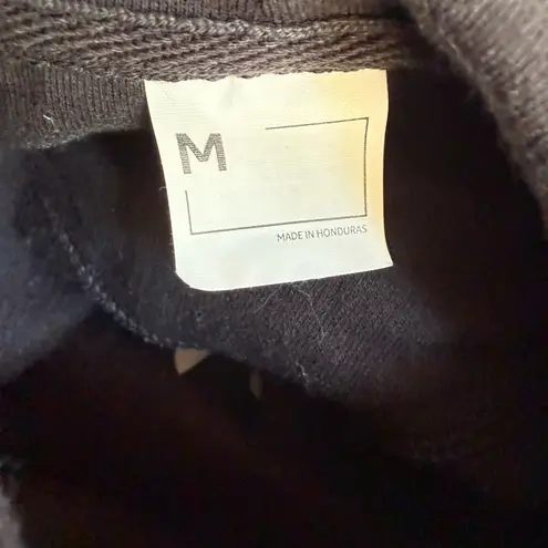 I Heart Love Hot Dads Womens Sweatshirt Hoodie Sz M Black White Red Size M