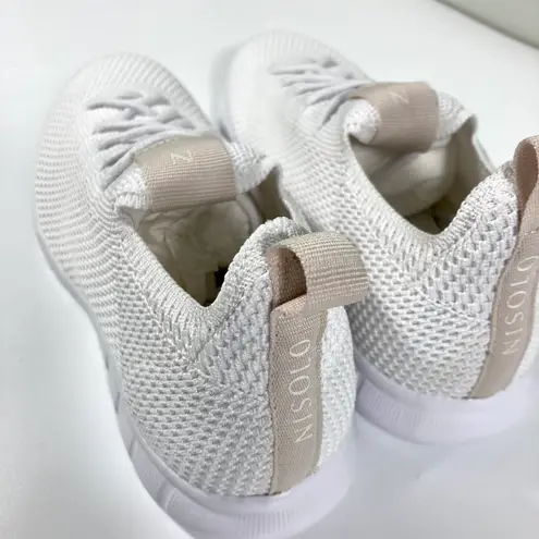 Nisolo NWB Women's Athleisure Eco-Knit Sneaker White Size 7 US