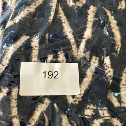 Cali 1850 Blue and White Wide Leg Pants with High Waist