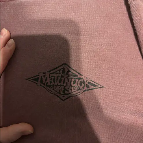 Matunuck Surf Shop Hoodie Pink