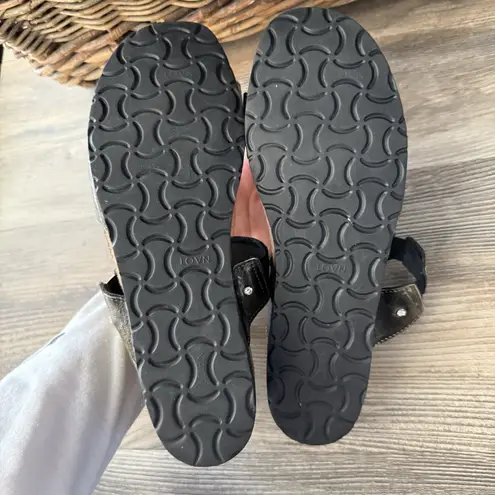 Naot Metallic Leather Comfort Sandals – Size 39 (US 8) Slip