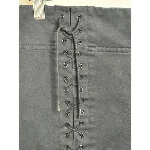 ALC Frank A.L.C Kerrigan Lace Up Skinny Pants NEW Without Tags Size 6 Black $395