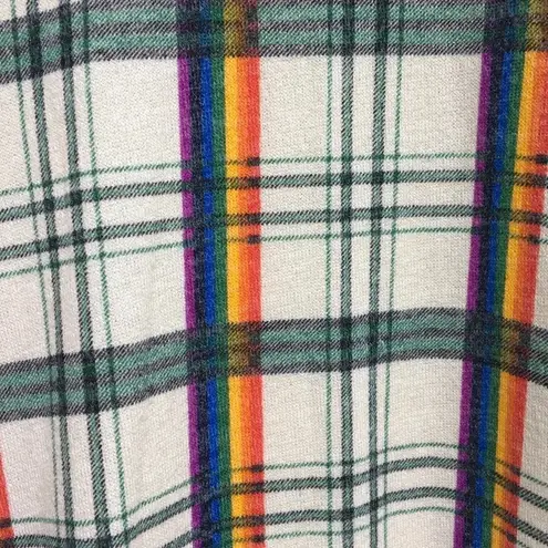 Chris & Carol Rainbow Funnel Neck Sweater Dress M