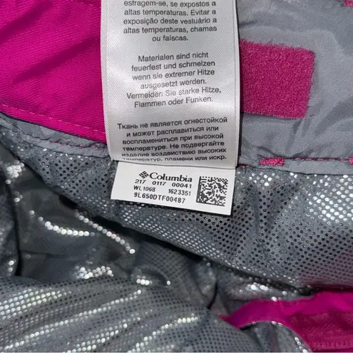 Columbia  Bugaboo Omni-Heat Insulated Ski Pants Small Short Pink Waterproof Snow