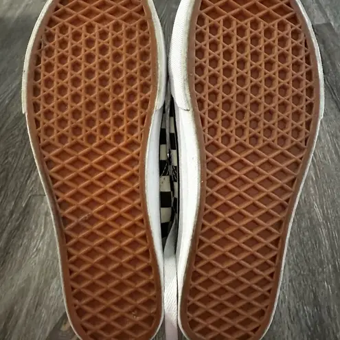 Vans , old-school checkerboard white - Image 6