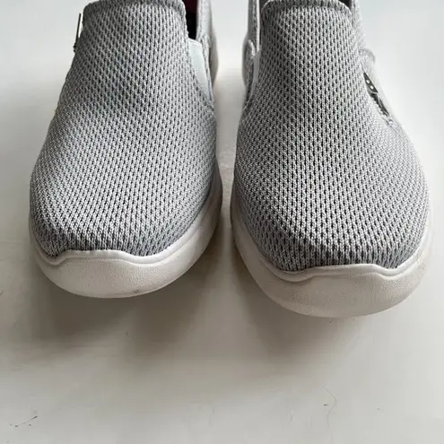 Ryka Ally Women's Slip-On Sneakers Breathable Lightweight 7M VAPOR GRAY FLORAL