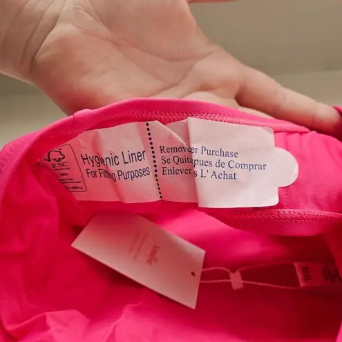 ANDIE Swim The Bikini Bottom Rou Pink Casual Vacation Beach Pool Style # AB370