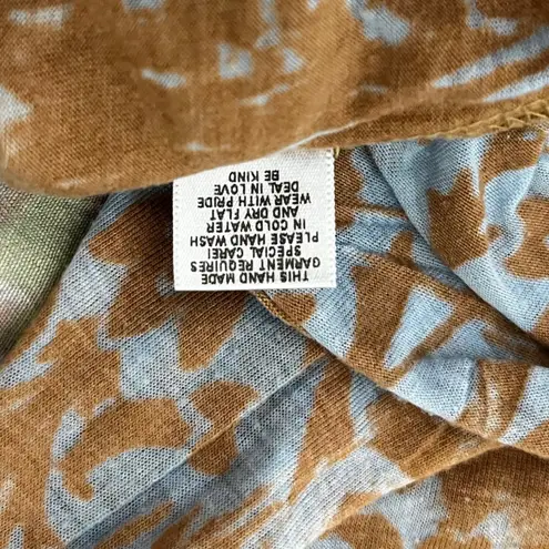 Butterfly Dropout VTG Y2K Fairy Lion Face Snap Sleave Peacock Feather Top Size S Brown