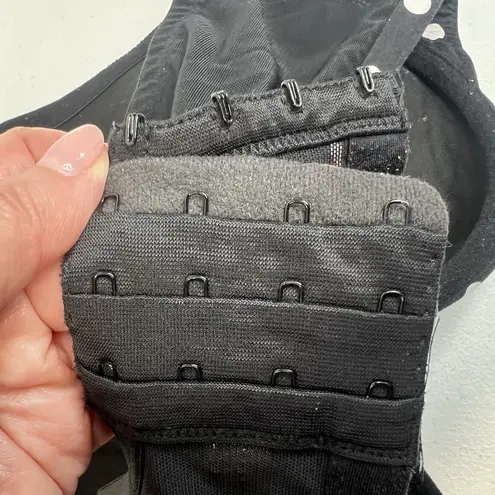 Cacique 44DD Bra Underwire Lightly Lined Black White Polka Dot Full Coverage - Image 8