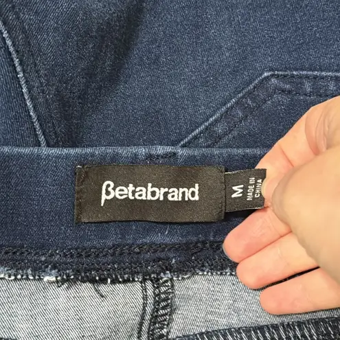 Betabrand Blue Jeggings Slim Fit Stretch yoga pants denim Size M