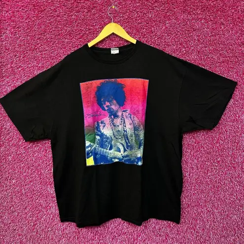 Jimi Hendrix Groovy psychedelic rock tshirt size 2x
