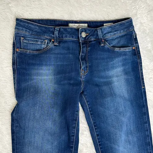 Mavi Jeans Mavi Adriana Super Skinny Dark Blue Jean Women 29 (32X31) Mid Rise Stretch Denim