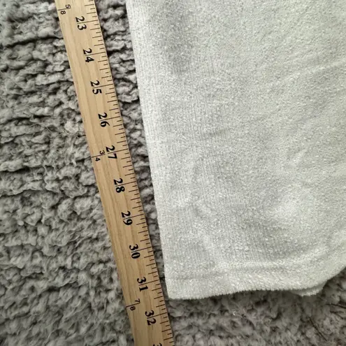 White Wide Leg Lounge Pants Drawstring Waist Coastal Minimalist Beachy 3XL Size undefined