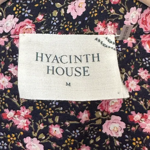 Hyacinth House Ruffle Sleeve Button Down Noah Blouse Size Medium Tuckernuck Pink