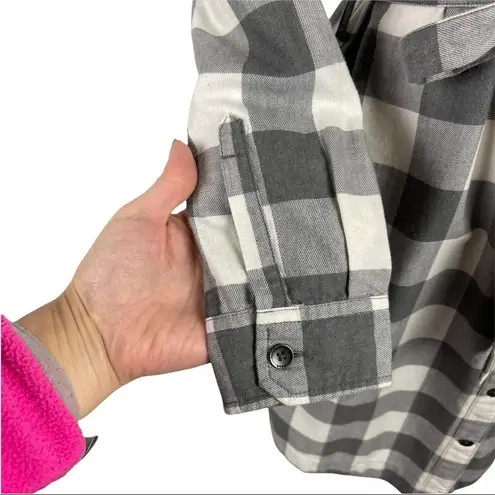 Royal Robbins Jackson Windowpane Plaid Long Sleeve Dress SZ XS Granola Girl