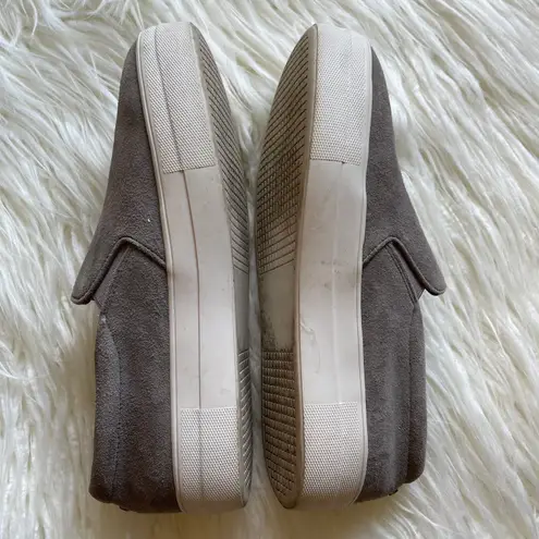 Steve Madden Gills Suede Leather Slip On Sneakers