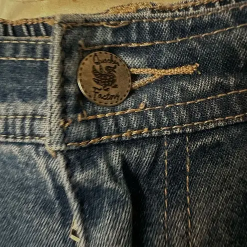 Quaker Factory rhinestone embellished jeans Blue Size undefined