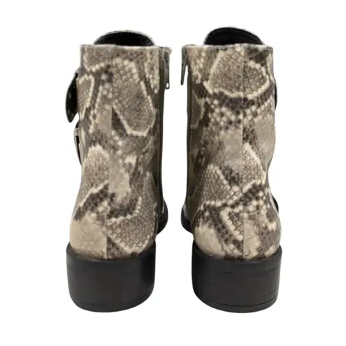 Steven By Steve Madden Steven New York Harmon Snakeskin Design Booties EUC $150 Size 8.5 S3151 - Image 13